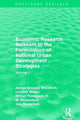 Book cover of: Economic Research Relevant to the Formulation of National Urban Development Strategies. By: Douglas McCallum