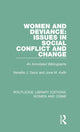 Book cover of: Women and Deviance: Issues in Social Conflict and Change. By: Nanette J. Davis