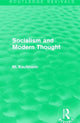 Book cover of: Socialism and Modern Thought. By: M. Kaufmann