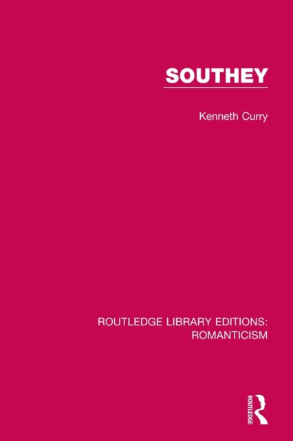 Book cover of: Southey. By: Kenneth Curry