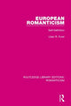 Book cover of: European Romanticism. By: Lilian R. Furst