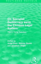 Book cover of: On Socialist Democracy and the Chinese Legal System. By: Anita Chan