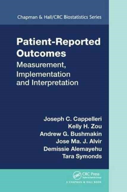 Book cover of: Patient-Reported Outcomes. By: Joseph C. Cappelleri