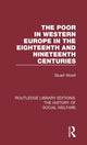 Book cover of: Poor in Western Europe in the Eighteenth and Nineteenth Centuries. By: Stuart Woolf