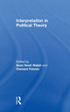 Book cover of: Interpretation in Political Theory. By: Clement Fatovic