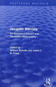 Book cover of: Jacques Derrida (Routledge Revivals). By: William Schultz