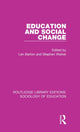 Book cover of: Education and Social Change. By: Len Barton