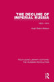 Book cover of: Decline of Imperial Russia. By: Hugh Seton-Watson