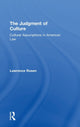 Book cover of: Judgment of Culture. By: Lawrence Rosen