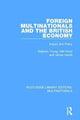 Book cover of: Foreign Multinationals and the British Economy. By: Stephen Young
