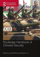 Book cover of: Routledge Handbook of Chinese Security. By: Lowell Dittmer