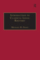 Book cover of: Introduction to Classical Legal Rhetoric. By: Michael H. Frost