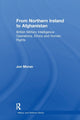 Book cover of: From Northern Ireland to Afghanistan. By: Jon Moran