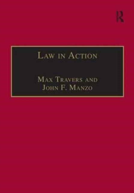 Book cover of: Law in Action. By: Max Travers