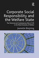 Book cover of: Corporate Social Responsibility and the Welfare State. By: Jeanette Brejning