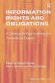 Book cover of: Information Rights and Obligations. By: André Janssen
