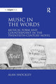 Book cover of: Music in the Words: Musical Form and Counterpoint in the Twentieth-Century Novel. By: Alan Shockley
