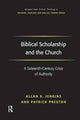 Book cover of: Biblical Scholarship and the Church. By: Allan K. Jenkins