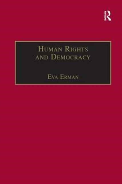 Book cover of: Human Rights and Democracy. By: Eva Erman