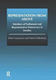 Book cover of: Representation From Above. By: Peter Esaiasson