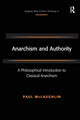 Book cover of: Anarchism and Authority. By: Paul McLaughlin