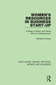 Book cover of: Women's Resources in Business Start-Up. By: Katherine Inman