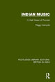 Book cover of: Indian Music. By: Peggy Holroyde
