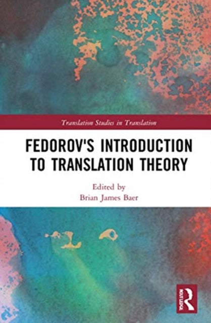 Book cover of: Fedorov's Introduction to Translation Theory. By: A. V. Fedorov
