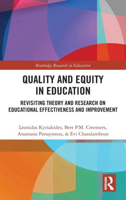 Book cover of: Quality and Equity in Education. By: Leonidas Kyriakides