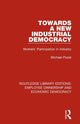 Book cover of: Towards a New Industrial Democracy. By: Poole, Michael