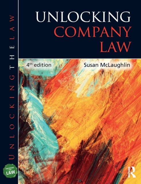 Book cover of: Unlocking Company Law. By: Susan McLaughlin