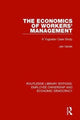 Book cover of: Economics of Workers' Management. By: Jan Vanek