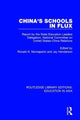 Book cover of: China's Schools in Flux. By: Ronald N. Montaperto