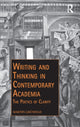 Book cover of: Writing and Thinking in Contemporary Academia. By: Martin Grünfeld