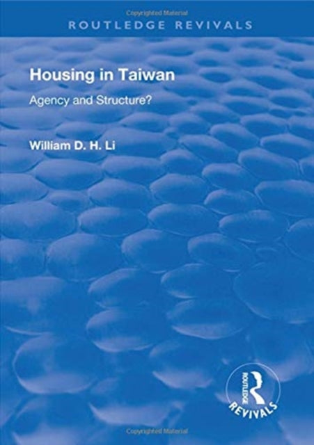 Book cover of: Housing in Taiwan. By: William D. H. Li