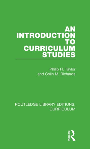 Introduction to Curriculum Studies