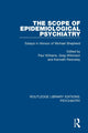 Book cover of: Scope of Epidemiological Psychiatry. By: Paul Williams