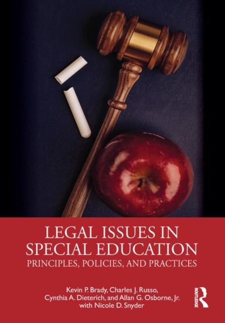 Book cover of: Legal Issues in Special Education. By: Osborne, Jr, Allan G.