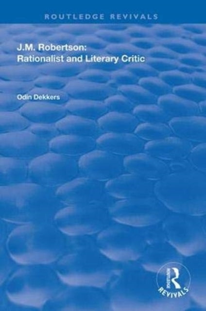 Book cover of: J.M. Robertson