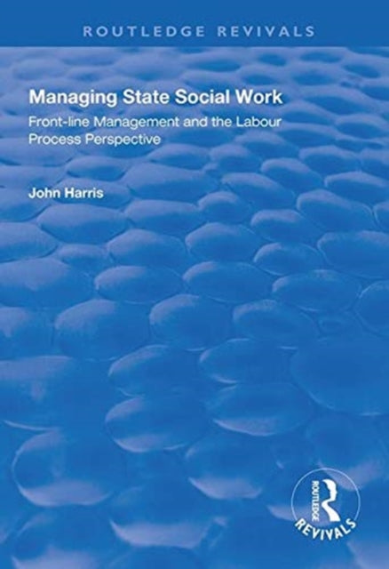 Book cover of: Managing State Social Work. By: Harris, John