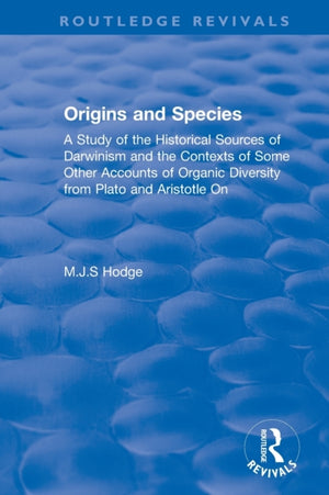 Origins and Species