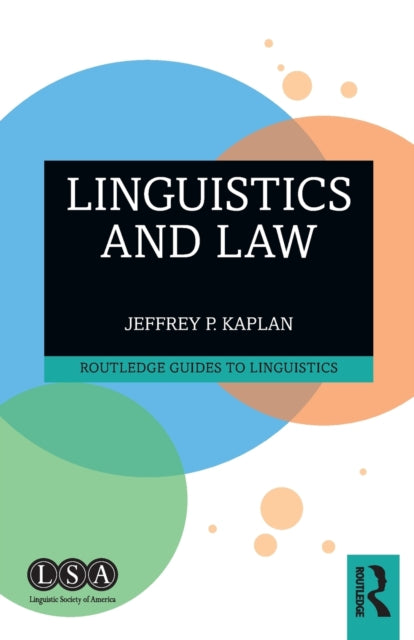 Book cover of: Linguistics and Law. By: Kaplan, Jeffrey P.