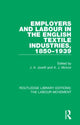 Book cover of: Employers and Labour in the English Textile Industries, 1850-1939. By: J. A. Jowitt