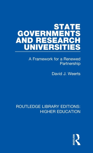 State Governments and Research Universities