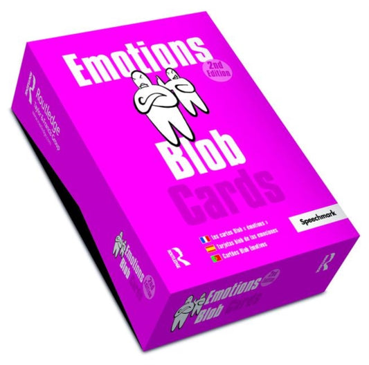 Book cover of: Emotions Blob Cards. By: Pip Wilson
