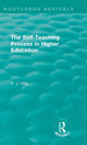 Book cover of: Self-Teaching Process in Higher Education. By: P. J. Hills
