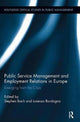Book cover of: Public Service Management and Employment Relations in Europe. By: Stephen Bach