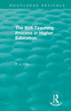 Book cover of: Self-Teaching Process in Higher Education. By: P. J. Hills