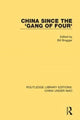Book cover of: China Since the 'Gang of Four'. By: Bill Brugger