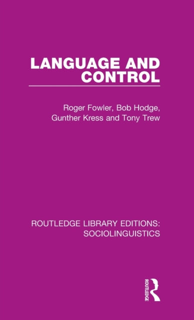 Language and Control
